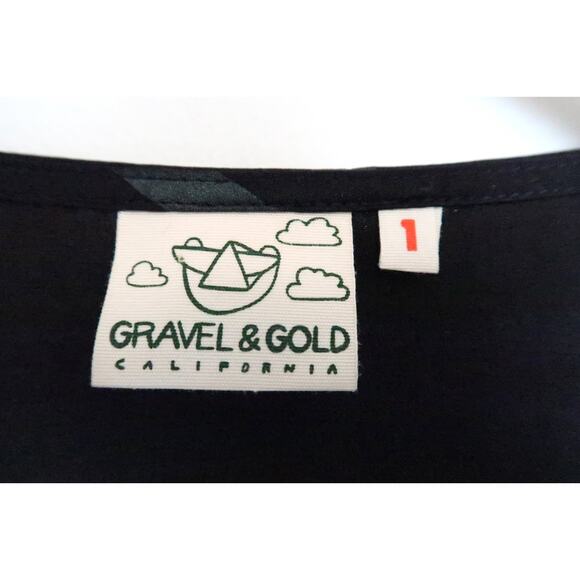 GRAVEL & GOLD San Francisco Windowpane Cotton Shift Dress Garmentory 1 S $240 - Picture 5 of 9